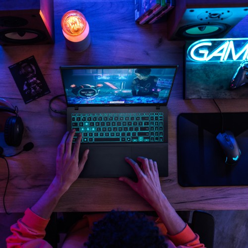 ASUS V16 V3607VM-TK148W Intel Core 7 240H Laptop 40.6 cm (16") WUXGA 16 GB DDR5-SDRAM 1 TB SSD NVIDIA GeForce RTX 5060 Wi-Fi 6 (802.11ax) Windows 11 Home Black