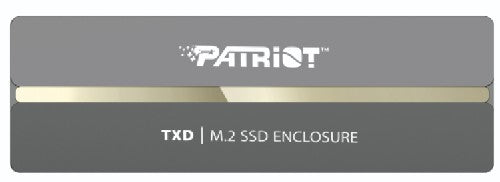 Patriot Memory TXD PCIe M.2 2280 USB 3.2 Gen2 SSD ENCLOSURE Silver