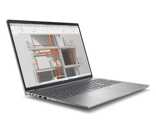 HP Zbook X G1i Data Science Intel Core Ultra 7 265H Mobile workstation 40.6 cm (16") WUXGA 32 GB DDR5-SDRAM 1 TB SSD NVIDIA RTX PRO 1000 Blackwell Wi-Fi 7 (802.11be) Windows 11 Pro AI Workstation, AI PC Silver