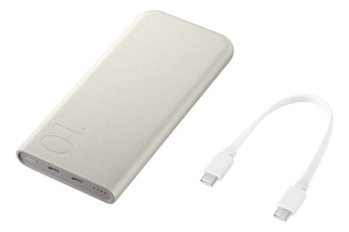 Samsung EB-P3400XUE Lithium-Ion (Li-Ion) 10000 mAh Beige