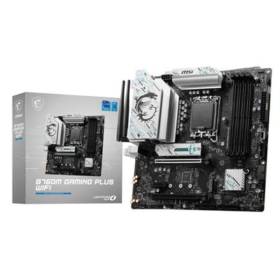 MSI B760M GAMING PLUS WIFI motherboard Intel B760 LGA 1700 micro ATX