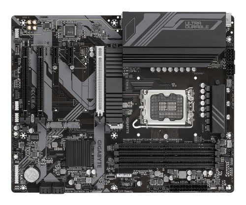 GIGABYTE Z790 D Motherboard - Supports Intel Core 14th Gen CPUs, 12+1+１ Phases Digital VRM, up to 7600MHz DDR5 (OC), 3xPCIe 4.0 M.2, 2.5GbE LAN, USB 3.2 Gen 2