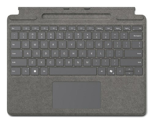 Microsoft Surface Pro Keyboard with pen storage for Business QWERTZ German Microsoft Cover port Platinum