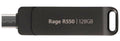 Patriot Memory Rage R550 USB flash drive 128 GB USB Type-A / USB Type-C 3.2 Gen 1 (3.1 Gen 1) Black