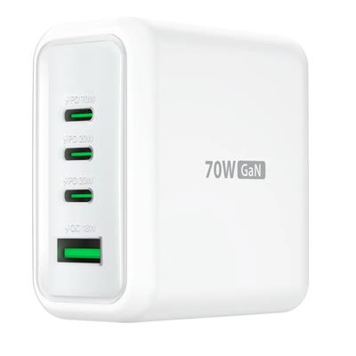 j5create JUP4370 70W GaN USB-C® 4-Port Charger