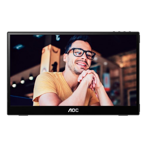 AOC T2 16T3EA computer monitor 39.6 cm (15.6") 1920 x 1080 pixels Full HD Black