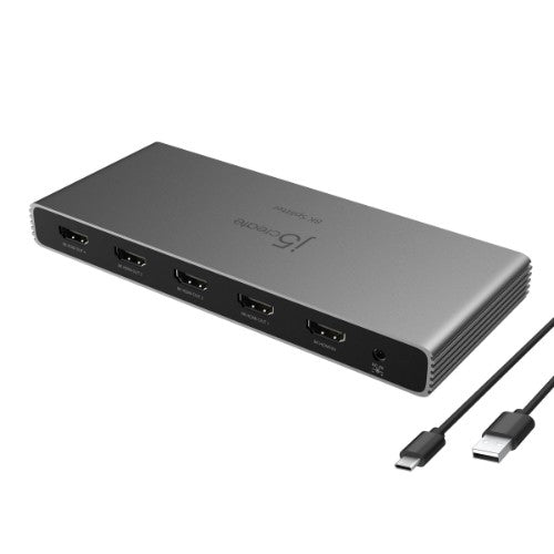 j5create JDSH814 8K HDMI™ 2.1 4-Way Splitter