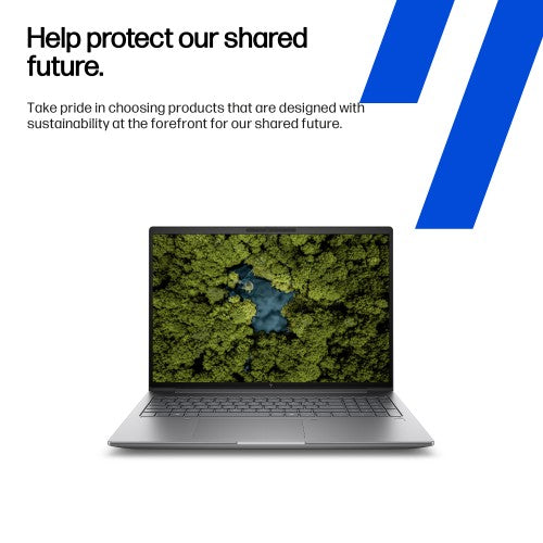 HP Zbook X G1i 16 inch Mobile Workstation PC Wolf Pro Security Edition - Data Science Intel Core Ultra 7 265HX 40.6 cm (16") 2.5K 64 GB DDR5-SDRAM 1 TB SSD NVIDIA RTX PRO 1000 Blackwell Wi-Fi 7 (802.11be) Windows 11 Pro AI Workstation, AI PC Silver