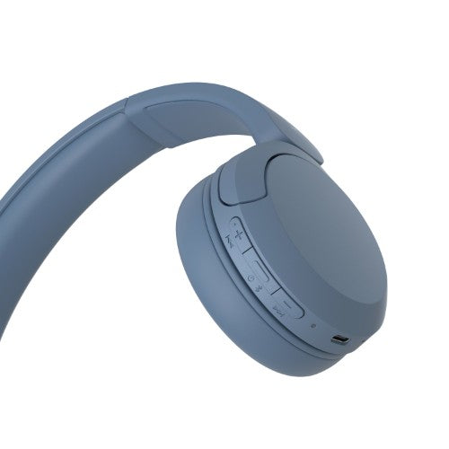 Sony WH-CH520 Headset Wireless Head-band Calls/Music USB Type-C Bluetooth Blue