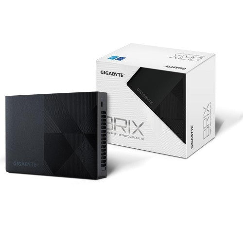GIGABYTE GB-BNIP-N100 PC/workstation barebone Black BGA 1264