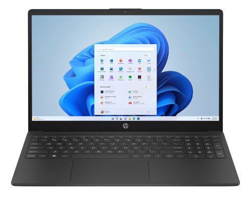 HP 15-fd0058sa Intel® Core™ i3 i3-N305 Laptop 39.6 cm (15.6") Full HD 8 GB DDR4-SDRAM 256 GB SSD Wi-Fi 6 (802.11ax) Windows 11 Home Black