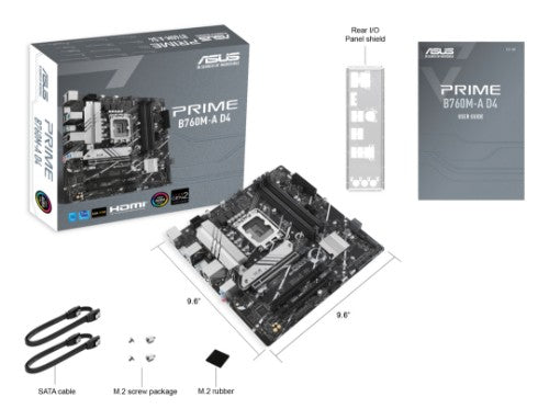 ASUS PRIME B760M-A D4-CSM Intel B760 LGA 1700 micro ATX