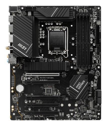 MSI PRO B760-P WIFI DDR4 motherboard LGA 1700 ATX