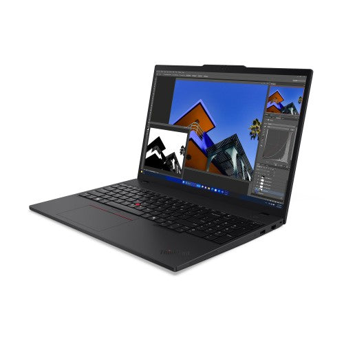 Lenovo ThinkPad T16 Gen 3 Intel Core Ultra 5 135U Laptop 40.6 cm (16") Touchscreen WUXGA 16 GB DDR5-SDRAM 512 GB SSD Wi-Fi 6E (802.11ax) Windows 11 Pro English Black