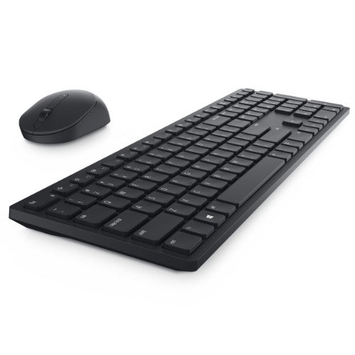 DELL Pro Keyboard and Mouse - KM5221W - German (QWERTZ) - Black