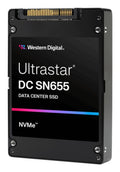Western Digital Ultrastar DC SN655 3.84 TB U.3 PCI Express 4.0 NVMe TLC 3D NAND
