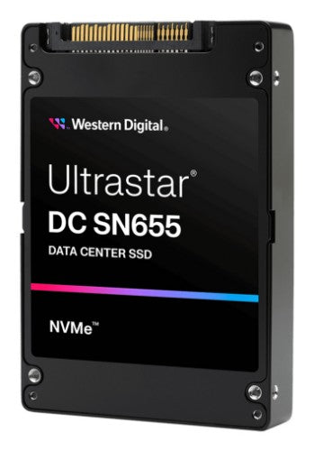 Western Digital Ultrastar DC SN655 30.7 TB U.3 PCI Express 4.0 NVMe TLC 3D NAND