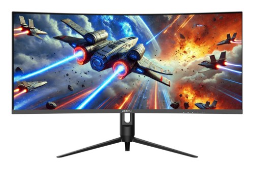 Koorui G3441XC computer monitor 86.4 cm (34") 3440 x 1440 pixels UltraWide Quad HD Black