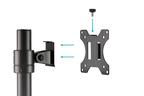 Digitus Single pole monitor mount, 32", 9 kg