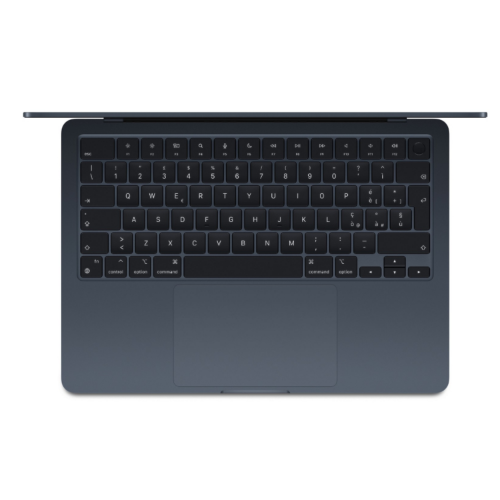 Apple MacBook Air 13-inch : M3 chip with 8-core CPU and 8-core GPU, 16GB, 256GB SSD - Midnight