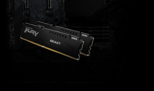 Kingston Technology FURY Beast 16GB 5200MT/s DDR5 CL40 DIMM Black