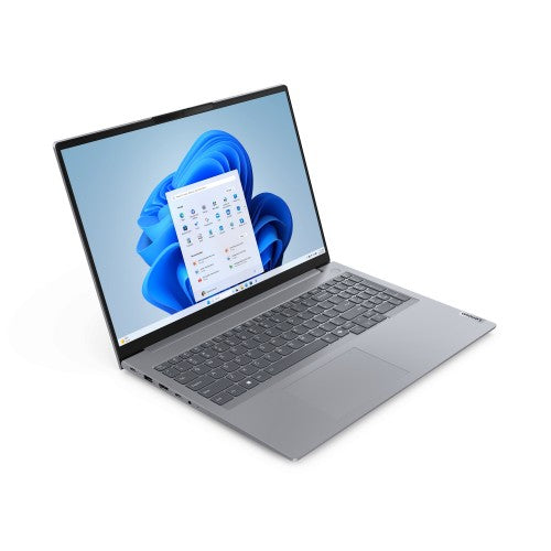 Lenovo ThinkBook 16 G7 ARP AMD Ryzen™ 5 7535HS Laptop 40.6 cm (16") WUXGA 16 GB DDR5-SDRAM 512 GB SSD Wi-Fi 6E (802.11ax) Windows 11 Pro German Grey