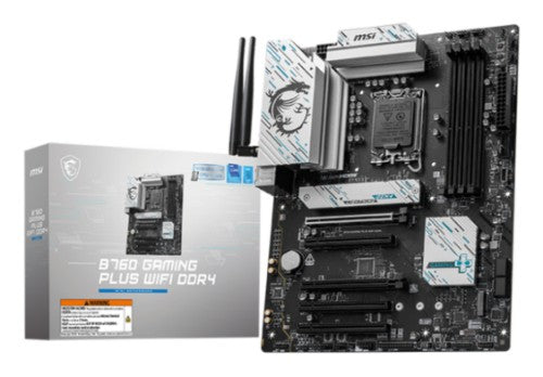 MSI B760 GAMING PLUS WIFI DDR4 motherboard Intel B760 LGA 1700 ATX