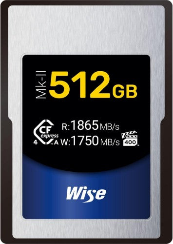 Wise CFX4-A512M2 memory card 512 GB CFexpress Type A TLC