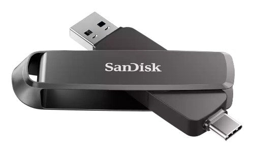 SanDisk SDDDE1-512G-G46 USB flash drive 512 GB USB Type-C/USB Type-A 3.2 Gen 2 (3.1 Gen 2) Black