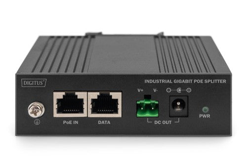Digitus Gigabit Ethernet PoE Splitter, Industrial, 60W