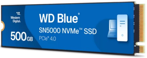 Western Digital WD Blue SN5000 NVMe 500 GB M.2 PCI Express 4.0 3D TLC NAND