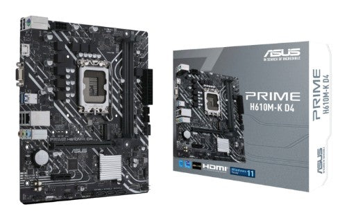 ASUS PRIME H610M-K D4 Intel H610 LGA 1700 micro ATX