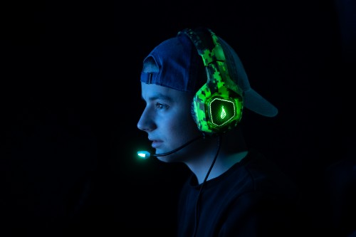 SureFire Skirmish Headset Wired Head-band Gaming USB Type-A Black, Camouflage, Green