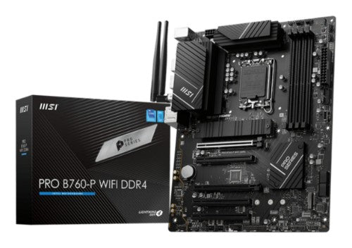 MSI PRO B760-P WIFI DDR4 motherboard Intel B760 LGA 1700 ATX