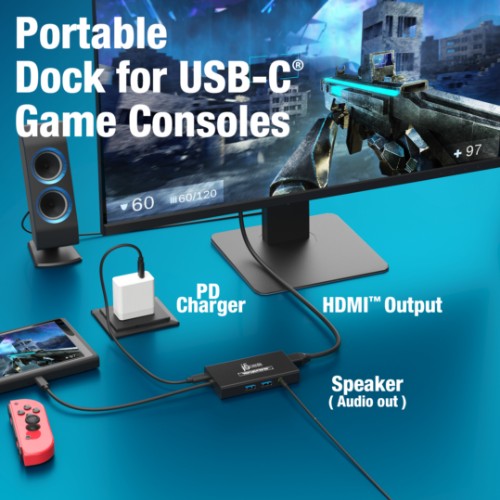 j5create JVA01-N Video Capture USB™ Hub
