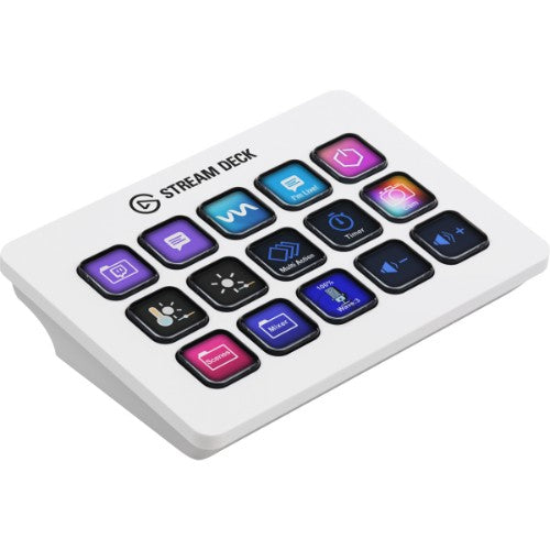 Elgato 10GBA9911 keyboard Gaming USB White