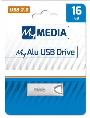 MyMedia MyAlu USB 2.0 USB flash drive 16 GB USB Type-A Silver