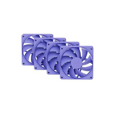 HYTE FAN- -FA12-TM-4 computer cooling system Processor 12 cm Violet 4 pc(s)