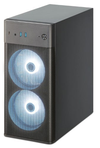 ERAZER RECON P45 MD340057 AMD Ryzen™ 5 5500 32 GB DDR4-SDRAM 1 TB SSD NVIDIA GeForce RTX 5060 Windows 11 Home Desktop PC Black
