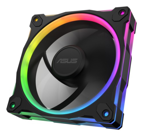 ASUS Prime MR120 Fan ARGB Reverse Black Computer case 12 cm