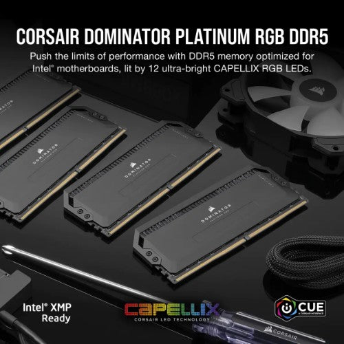 Corsair Dominator CMT32GX5M2B6400C32 memory module 32 GB 2 x 16 GB DDR5 288-pin DIMM