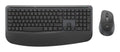 Logitech Signature Comfort Plus Combo MK880 keyboard Mouse included Universal RF Wireless + Bluetooth QWERTZ German Graphite
