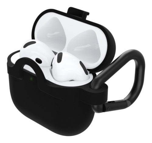 OtterBox for Apple AirPods 4th gen Case, Black Crystal