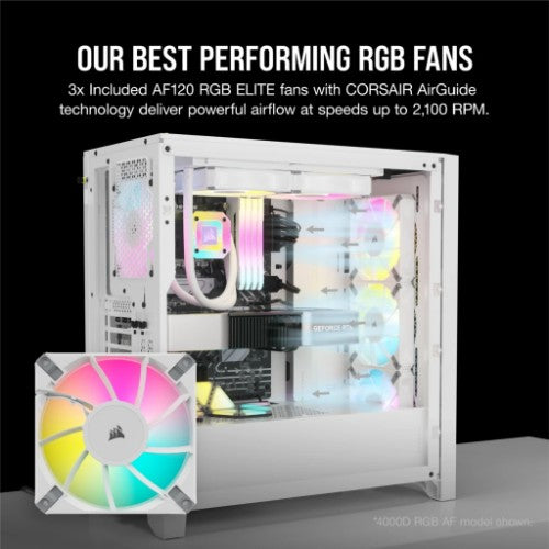 Corsair iCUE 5000D RGB Airflow Midi Tower White