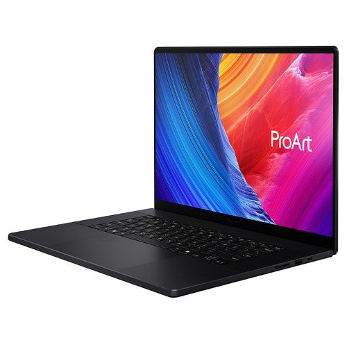 ASUS ProArt P16 H7606WP-RJ087W Copilot+ PC AMD Ryzen AI 9 HX 370 Laptop 40.6 cm (16") Touchscreen 3K 64 GB LPDDR5x-SDRAM 4 TB SSD NVIDIA GeForce RTX 5070 Wi-Fi 7 (802.11be) Windows 11 Home Black