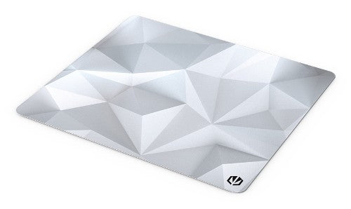ENDORFY Crystal Onyx White L Gaming mouse pad Black, White