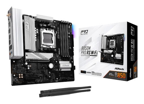 Asrock B850M Pro RS WiFi AMD B850 Socket AM5 micro ATX
