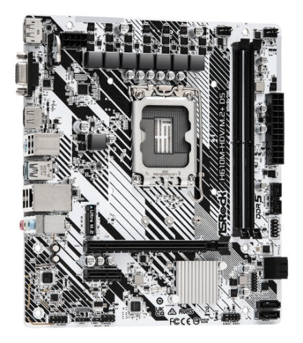Asrock H610M-HDV/M.2+ D5 Intel H610 LGA 1700 micro ATX