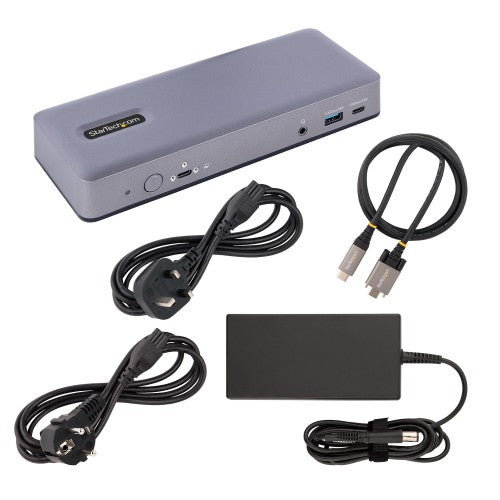 StarTech.com DK31C3MNCRUE laptop dock/port replicator Wired USB 3.2 Gen 2 (3.1 Gen 2) Type-C