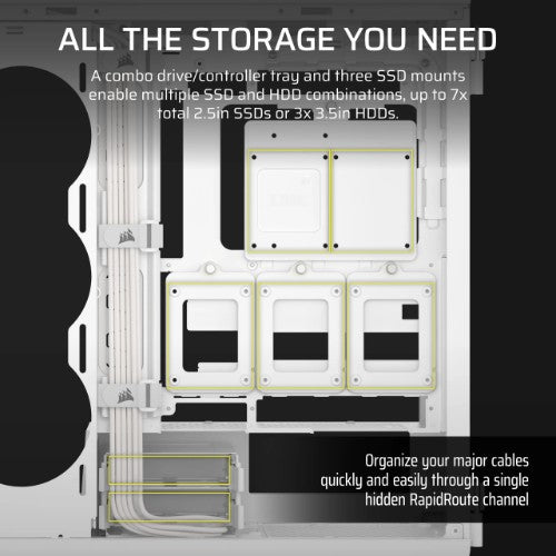 Corsair 5000T Midi Tower White